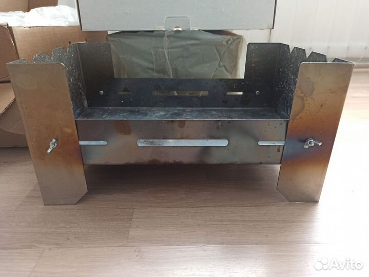 Мангал разборный сборный + Крепкая коробка