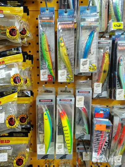 Новые воблера German