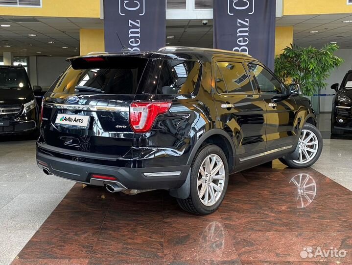 Ford Explorer 3.5 AT, 2018, 121 499 км