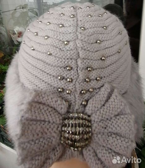 Шапка зимняя для девочки 54 56