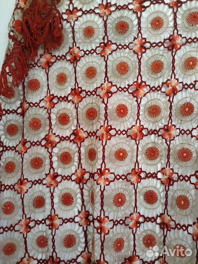 Скатерть старинная, ручная работа. Винтаж