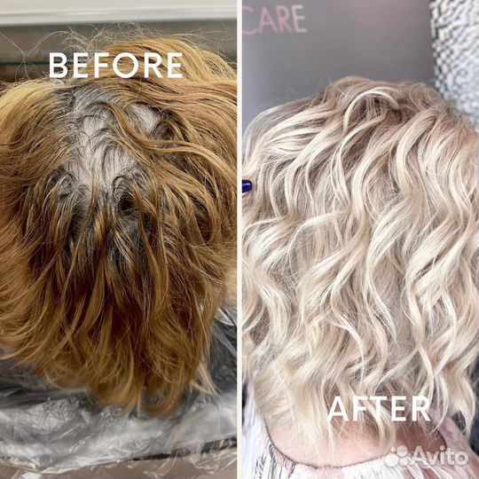 Окрашивание волос, стрижки