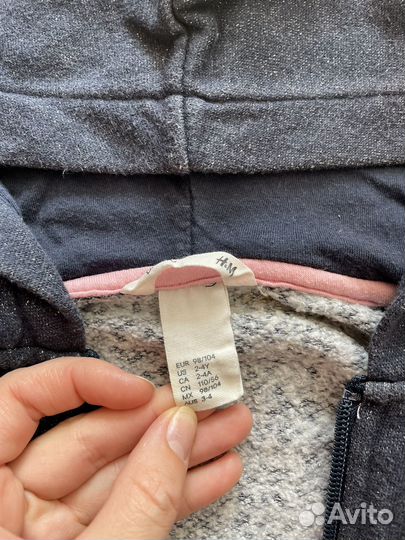 Пакет одежды на девочку 3-5 лет