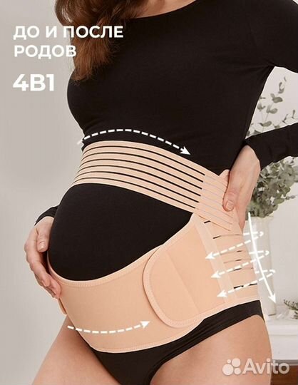 Бандаж для беременных до и после родовой