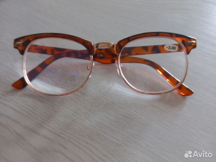 Очки с диоптриями минус 2