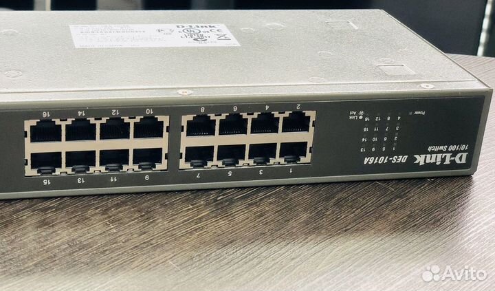 Коммутатор D-Link DES-1016A 10/100 Switch