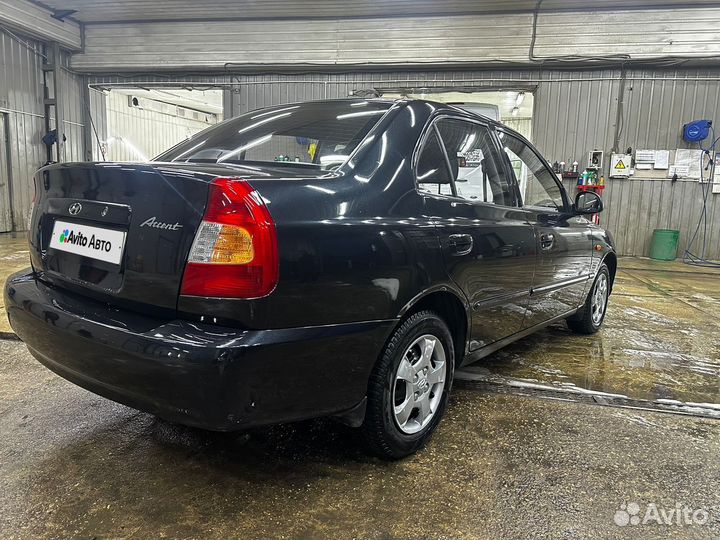 Hyundai Accent 1.5 AT, 2008, 120 000 км
