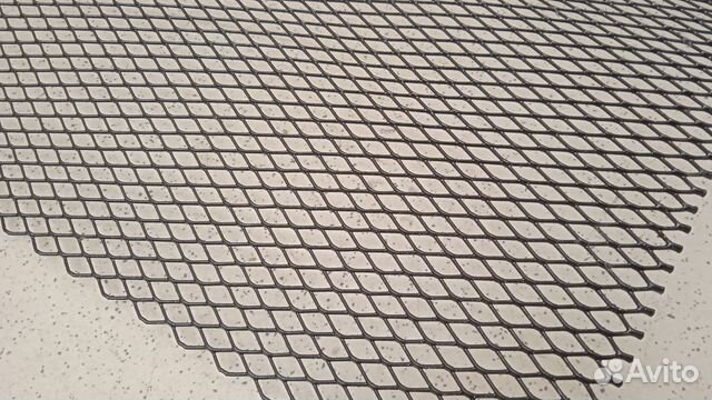 Сетка алюминиевая в бампер передний ячейки