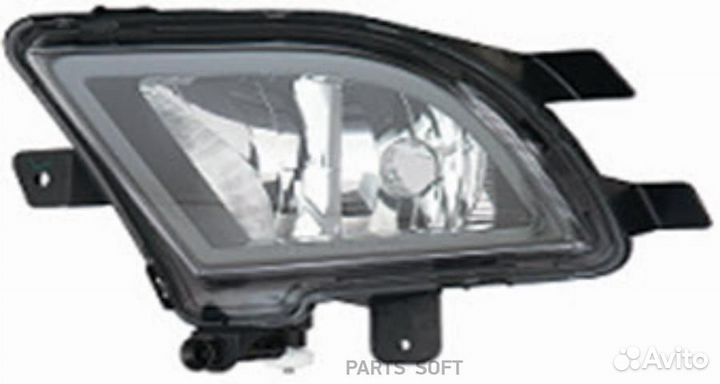 Depo 4412060LUQ Фара противотуманная VW jetta 15