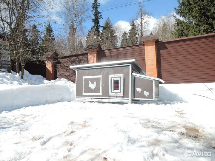 Утеплённый домик 