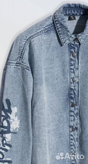 Рубашка джинсовая Reporter young