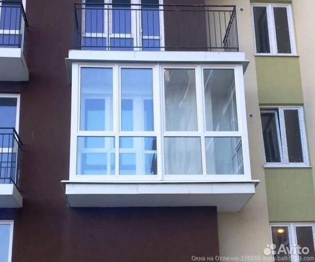 Остекление балконов и лоджий