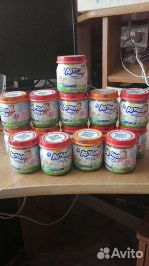 Овощное пюре агуша