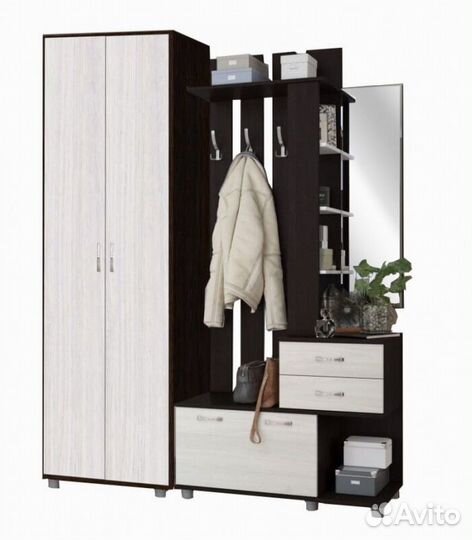 Прихожая Микс со шкафом