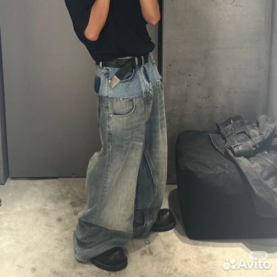 Джинсы Balenciaga Cut up jeans