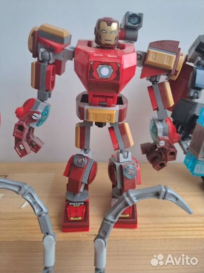 Lego marvel мехи