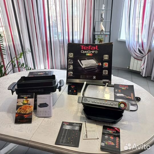 Умный электрогрильTefal Optigrill+ GC712D34