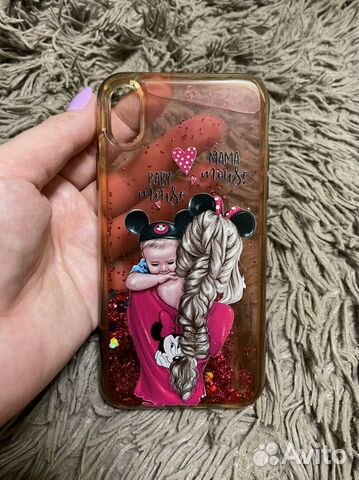 Чехол на iPhone xr мама маус