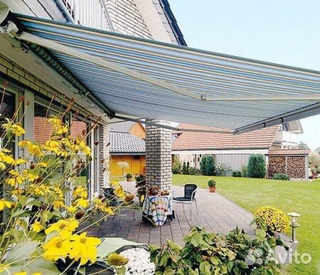 Маркиза выдвижная, навесы, тенты