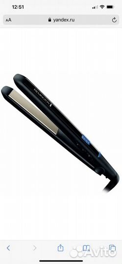 Выпрямитель для волос remington