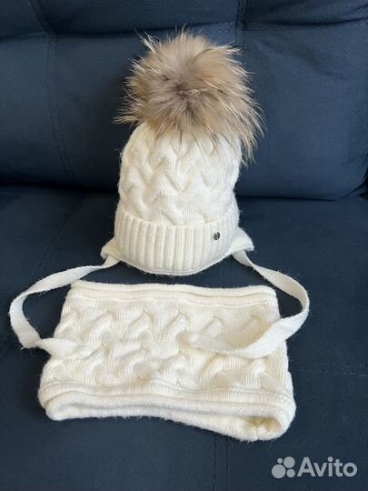 Шапка зимняя для девочки