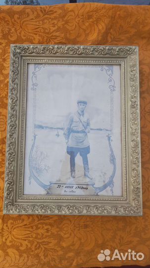 Карандашный портрет офицера нквд