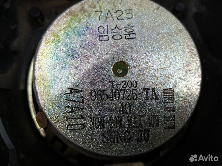 Динамик акустический Aveo Авео