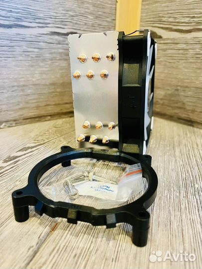 Кулер процеccорный QiuZhi QZ-1260 6 трубок RGB