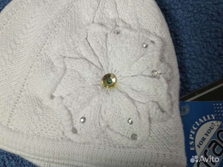 Шапочка детская хлопковая