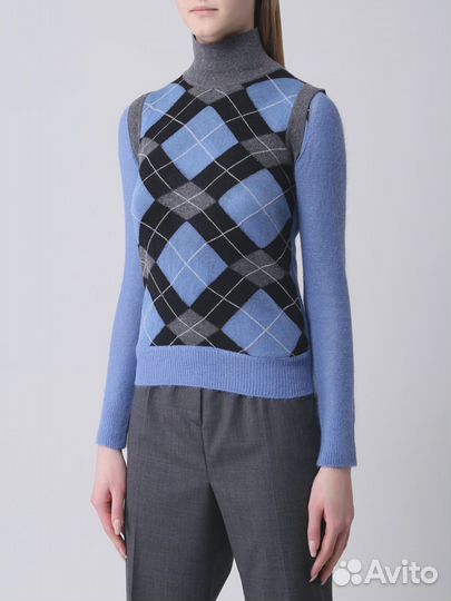 Жилет с узором Ermanno Scervino