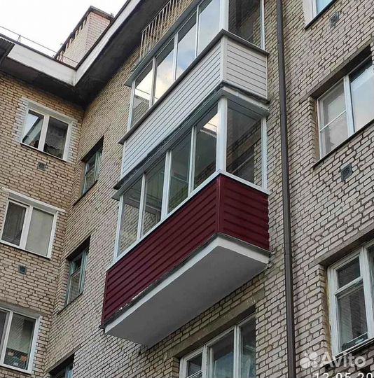 Остекленение балконов