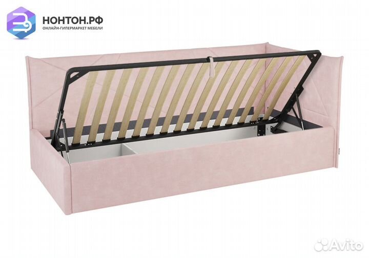 Кровать Бест 0.9 розовая