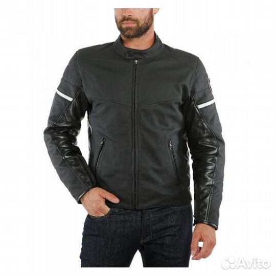 Куртка мотоциклетная saint louis leather jacket,48