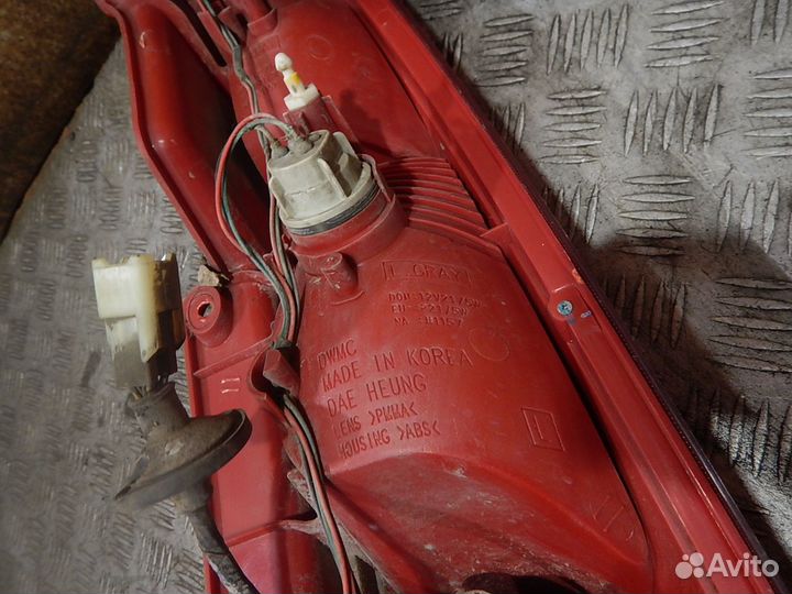 Фонарь задний левый, Chevrolet (Шевроле) -rezzo (0