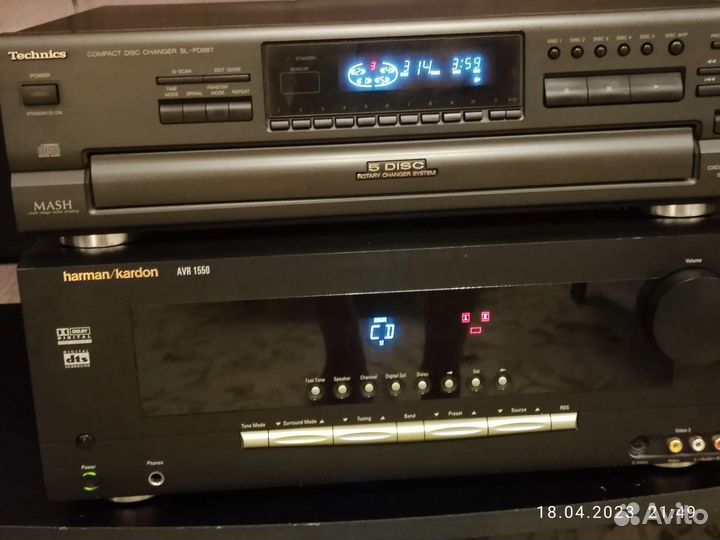 Harman kardon AVR 1550 (3ch)