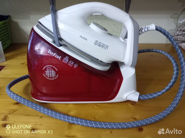 Утюг с парогенератором tefal б/у