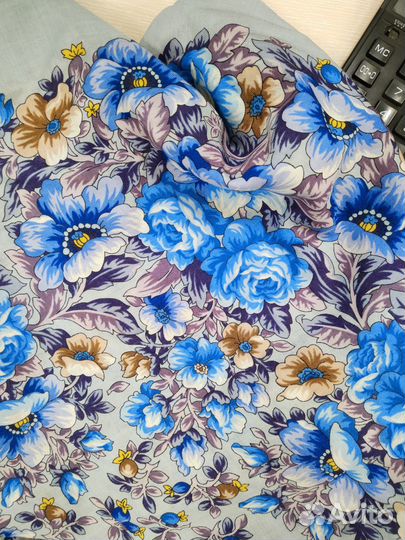 Павлопосадский платок шерсть