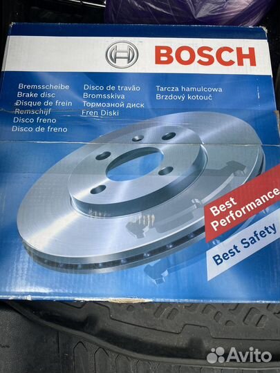 Тормозной диск Bosch 0986479U37 Hyundai / Kia