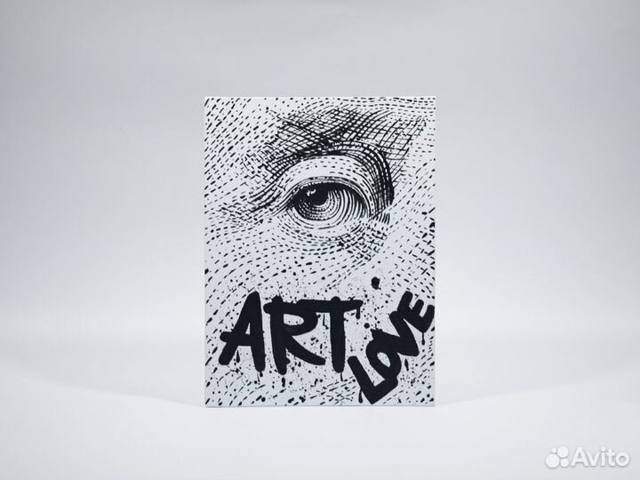 Концептуальная картина для интерьера, акрил 18х24