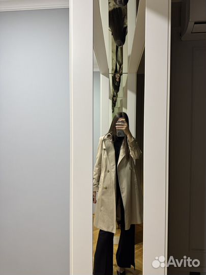 Тренч женский mango