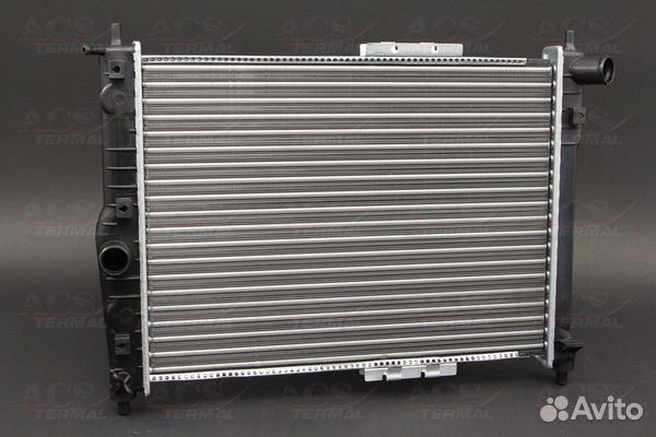 Радиатор охлаждения Шевроле Ланос 97-17 MT -AC