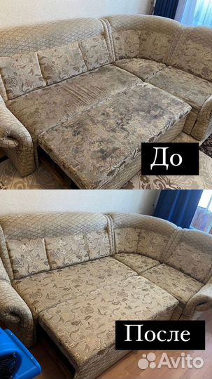 Химчистка мягкой мебели и ковров на дому