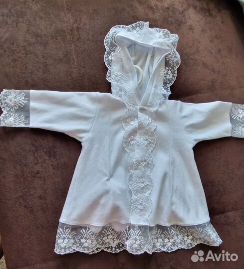 Рубашка для девочки крестильная