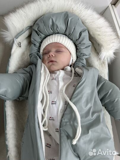 Конверт на выписку зимний