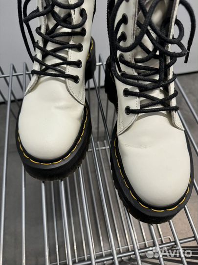 Ботинки dr martens jadon белые 38 EU