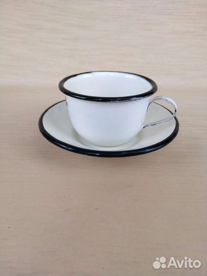 Набор эмалированных чайных пар