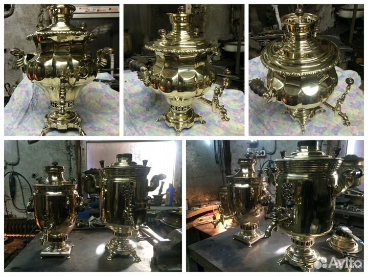 Реставрация самоваров