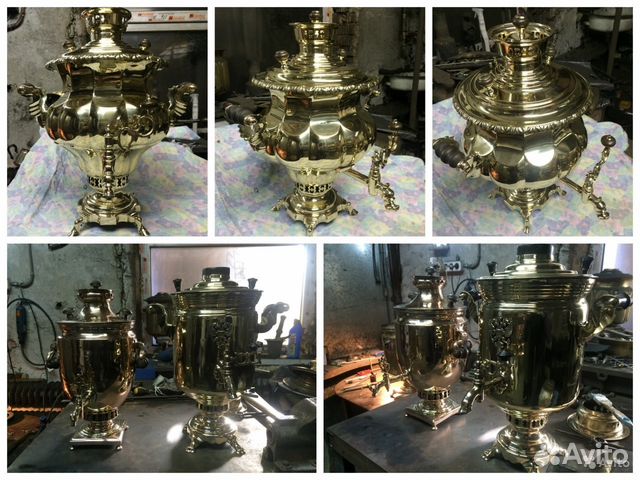 Реставрация самоваров