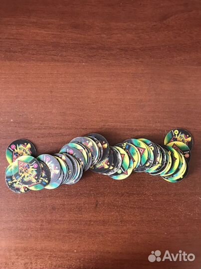 Фишки сотки кепсы Power rangers