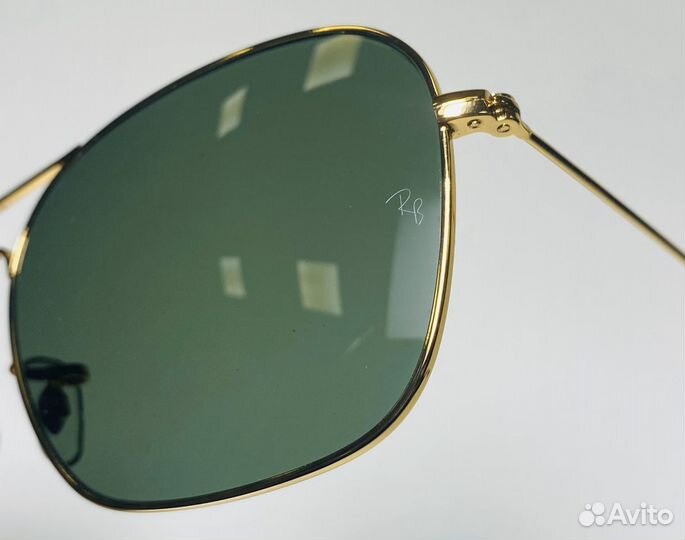 Очки Ray Ban Caravan RB 3136 001 золото,стекло